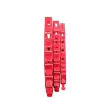 Adjustable Type B Red PU Link V Belt